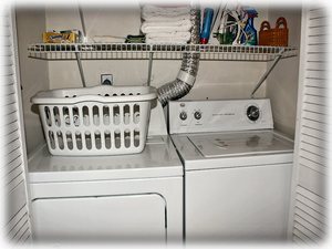 Washer/Dryer in the condo !