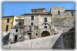 A Portion of Calitri Castle (now host to a Ceramics Museum)