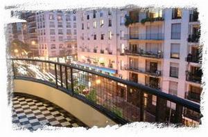 View to Avenue Alvear...the Corner