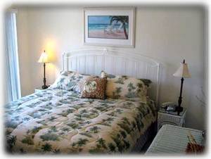 King Master: Private Porch, bathroom, TV/DVD