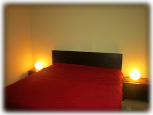 King size bed in Master Bedroom