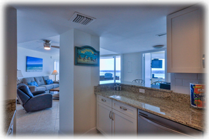 Spacious Countertop & Counter Seating Area
