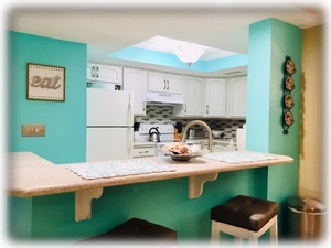bar top area 