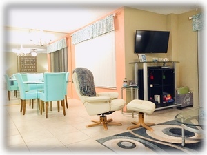 living and dining area 
